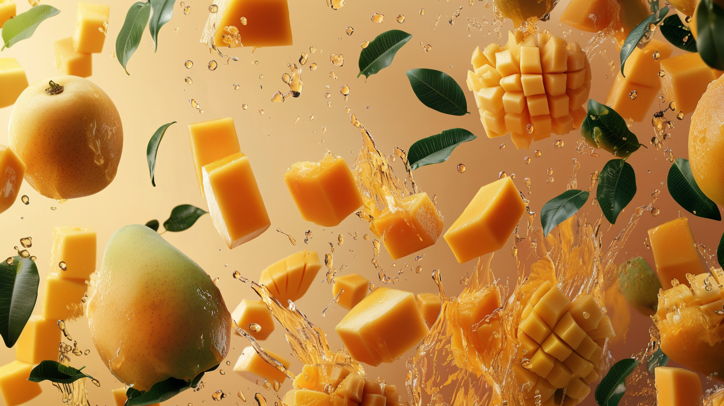 mango pieces